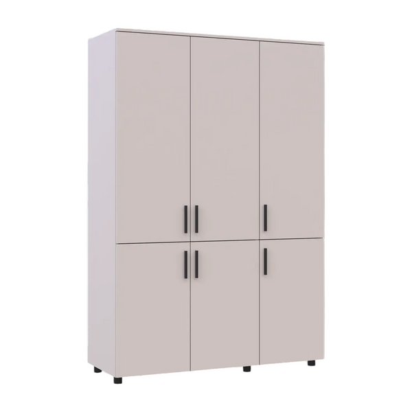 Шафа для одягу Doros Торн Кашемір 3 ДСП (полиці) 135х51.6х200 (DRS-012058) DRS-012058 фото