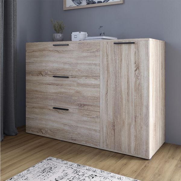 Гарнітур для кімнати LION Краш Дуб сонома з 4 елементів (LION-044182) LION-044182 фото