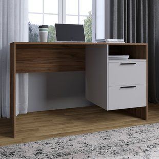 Стіл письмовий LION Краш Дуб ліворно/Кашемір (LION-044043) LION-044043 фото