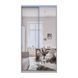 Шафа-купе Doros Сіті Лайт Кашемір 2 дзеркала 120х60х225 (80736341) DRS-011796 фото 4