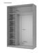 Шафа-купе Doros Сіті Лайт Кашемір 2 дзеркала 150х60х225 (80736359) DRS-011802 фото 7