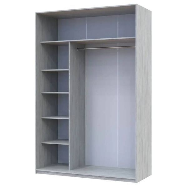 Шафа-купе Doros Сіті Лайт Сосна Натти 2 Дзеркала 150х60х225 (DRS-011966) DRS-011966 фото